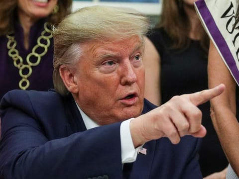 U.S. President Donald Trump.