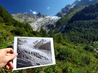 New photos vs old: Comparisons show dramatic Swiss glacier retreat 