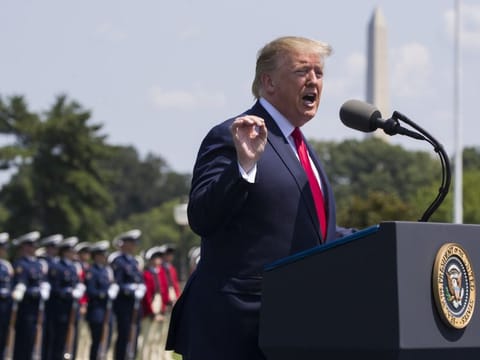 US President Donald Trump