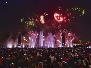 Photos: UAE National Day Fireworks