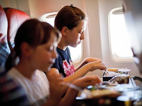 At cruising altitude humidity levels in the cabin are kept low, drying out the nose. As a result, the taste buds shift into low gear (taste and smell are inextricably linked).