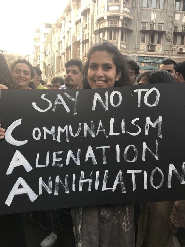 Twitter reactions over CAA-NRC law