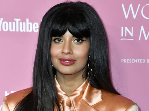 LOS ANGELES, CALIFORNIA - DECEMBER 12: Jameela Jamil attends the 2019 Billboard Women In Music at Hollywood Palladium on December 12, 2019 in Los Angeles, California.   Frazer Harrison/Getty Images/AFP
== FOR NEWSPAPERS, INTERNET, TELCOS & TELEVISION USE ONLY ==