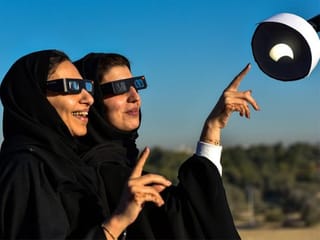 Pictures: Annular Solar Eclipse in UAE 