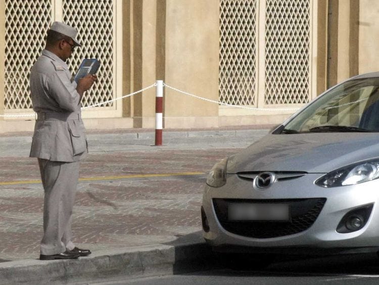 RTA Virtual parking cards