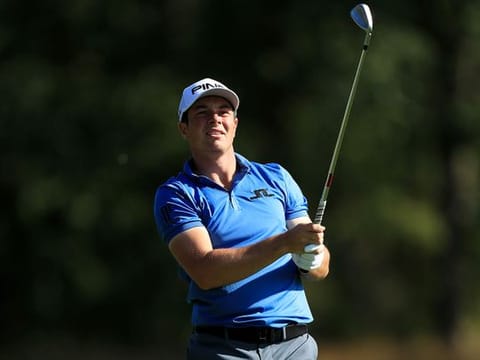 Off form... Viktor Hovland had a very disappointing Ryder Cup. 