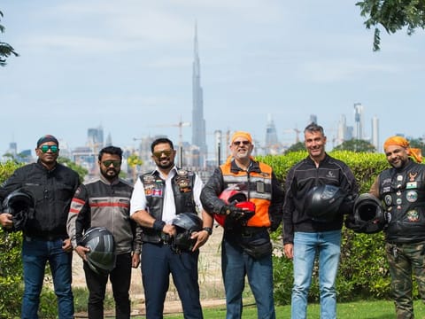 From left to right: Nazim Saleem, Sudheer Badar, Chirag Rami, Vicky M, Willie Maritz and Ravinder Singh 