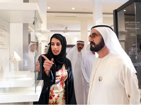 Look: Sheikh Mohammed Bin Rashid visits Jumeirah Archaeological Site