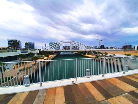 Cloudy skies in Abu Dhabi.