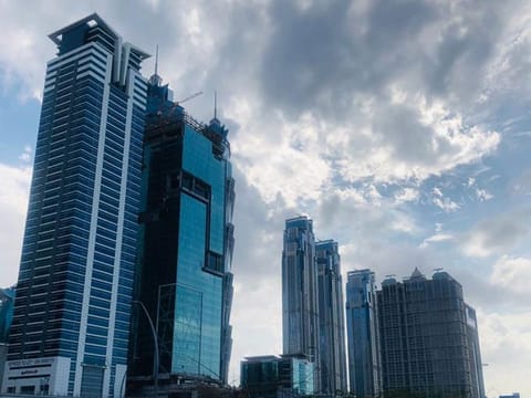 Overcast skies in Dubai on Saturday