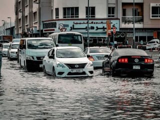 Gulf News readers share pictures of rain and flooded roads in the UAE