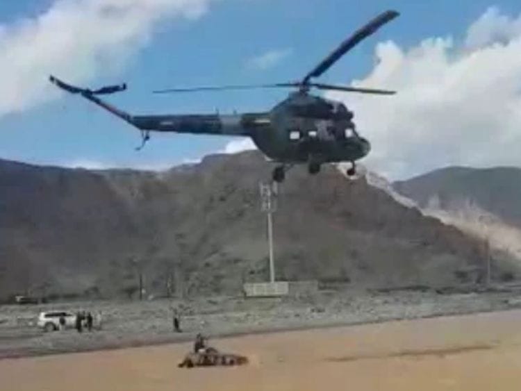 A screengrab from the video