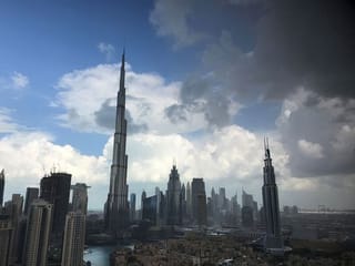 Photos: After the rain, rainbows and clouds appear in Abu Dhabi, Dubai and Sharjah