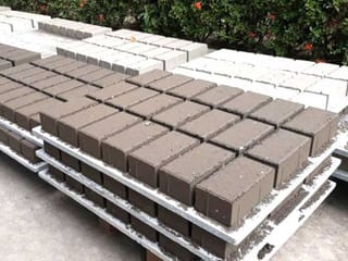 Look! Philippine city turn Taal volcano's ash, plastic into bricks