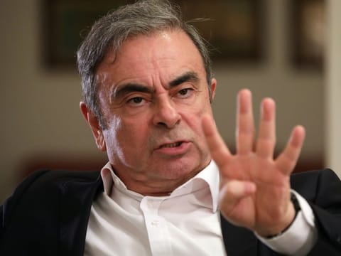 Former Nissan chairman Carlos Ghosn.