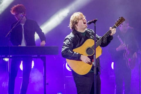 Lewis Capaldi performance at the Al Majaz Amphiteater. Sharjah. Photo: Antonin Kélian Kallouche/Gulf News
