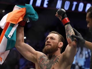 Conor McGregor defeats Donald Cerrone inside the Octagon at UFC 246