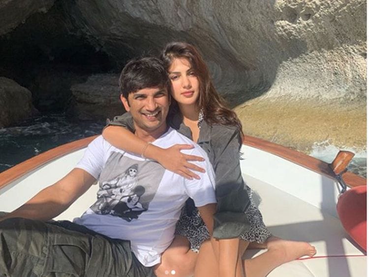 Sushant Singh Rajput and Rhea Chakraborty