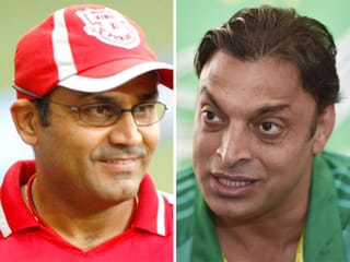 Video: Shoaib Akhtar takes hilarious dig at Virender Sehwag, claims he has more money than Sehwag’s hair