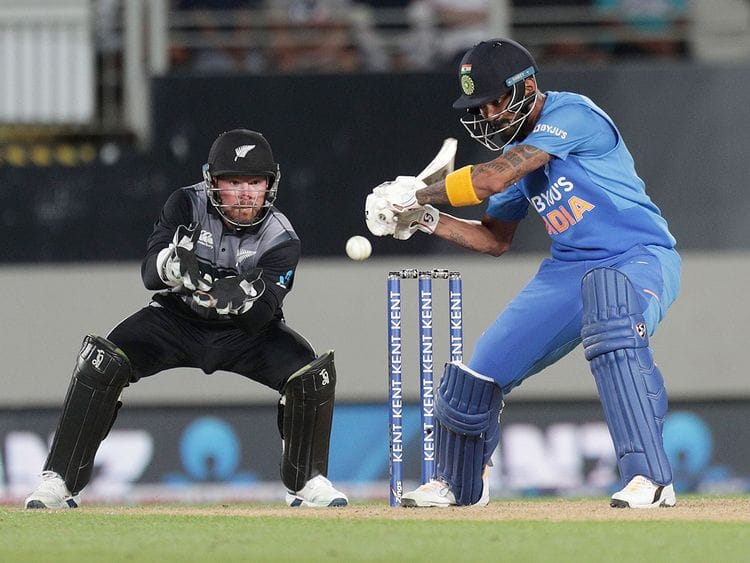 India’s Lokesh Rahul 