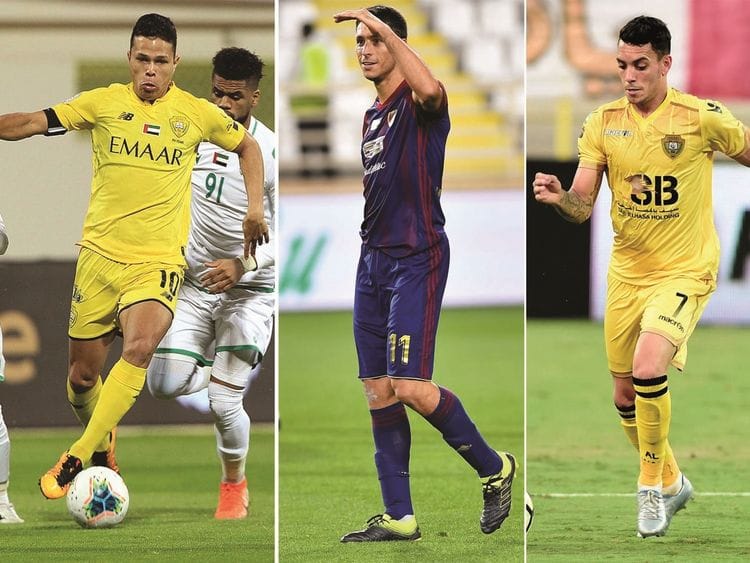 Left to right: Fabio Lima, Sebastian Tagliabue, Caio Canedo Correa