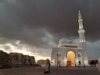 Photos: Gulf News readers share pictures of rain, rainbow and dark clouds in Dubai, Sharjah and Fujairah