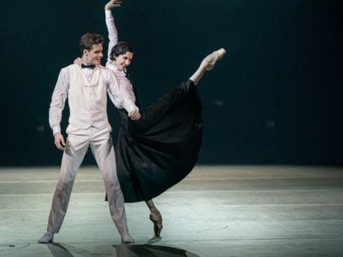 Svetlana Zakharova, right, the prima ballerina of the Bolshoi Ballet company, will perform. 