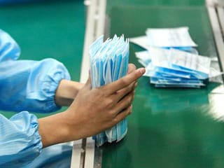 Chinese mask factories ramps up production to meet worldwide demand