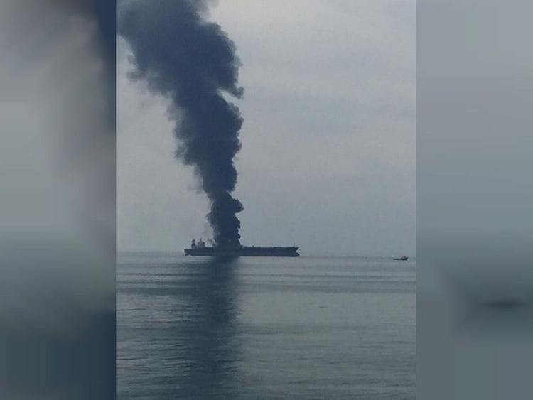 fire on board ship 01