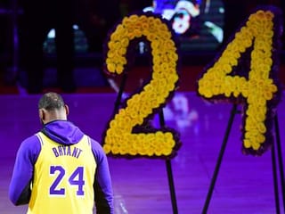 'Not forgotten': Grieving Lakers honour Bryant  