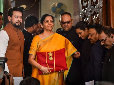packed with good intentions, but will it deliver? India's Finance Minister Nirmala Seetharaman ahead of unveiling the 2020-21 budget. 