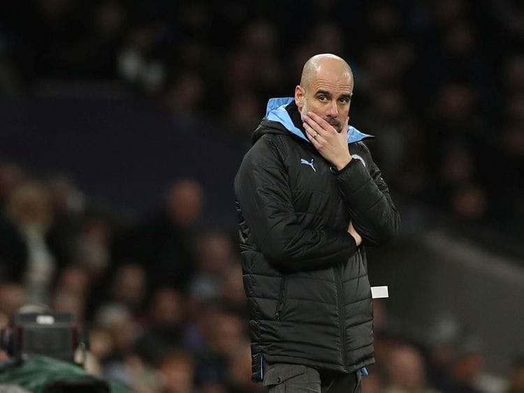 Manchester City manager Pep Guardiola