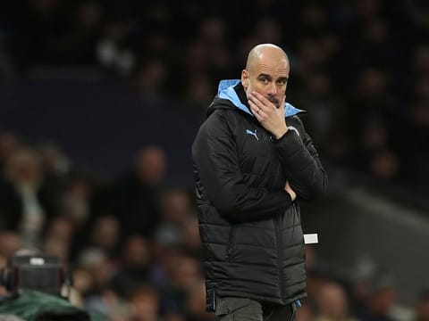  Manchester City manager Pep Guardiola