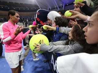 In pictures: Rafael Nadal launches new tennis academy in Kuwait