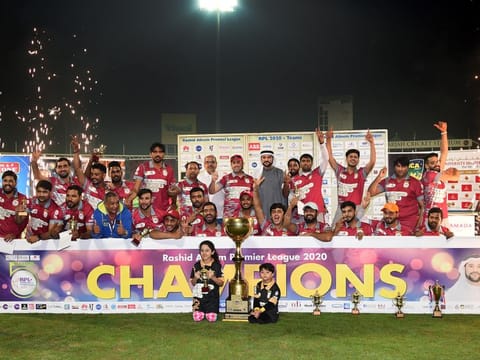 Gulf International emerged champions of the Rashid Alleem Premier League beating Omega Insurance Brokers in the final at the Sharjah Cricket Stadium. 