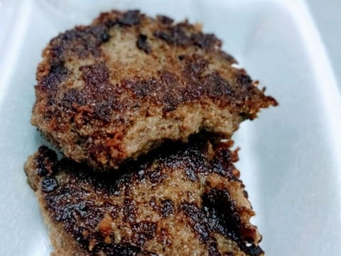 Lucknawi kabab, in all its glory.