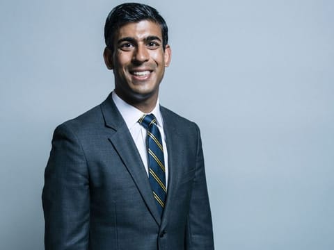 Rishi Sunak, UK's Chancellor of Exchequer
