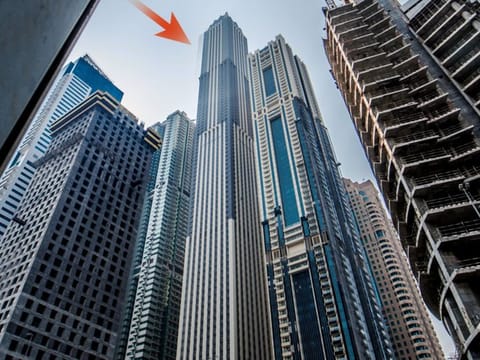 Centre, The Marina 101 Tower in Dubai Marina, Dubai. 