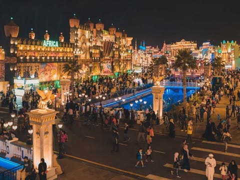 Global Village is emerging as a symbol for tolerant virtues and thinking.
