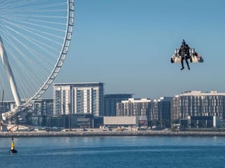 In pictures: Autonomous jetman takes flight in Dubai in first Expo 2020 mission