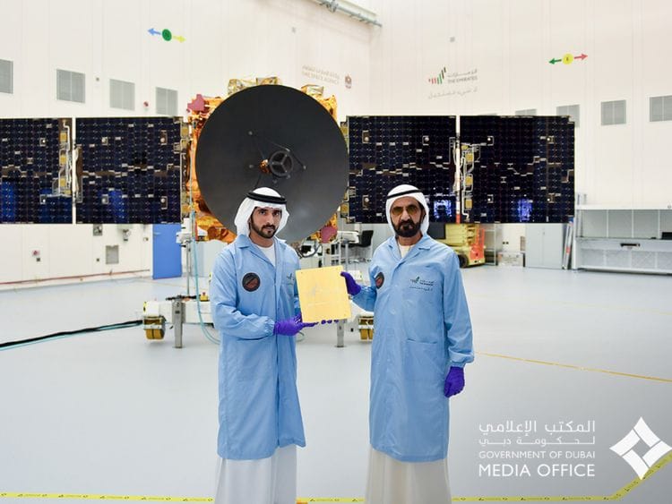 Hope Probe Sheikh Mohammed and Sheikh Hamdan
