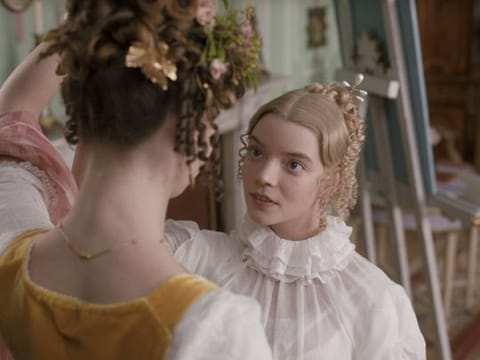 Anya Taylor-Joy as Emma Woodhouse in director Autumn de Wilde's film "Emma'.