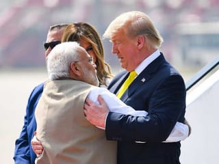 See Indian Prime Minister Narendra Modi's famous bear hugs