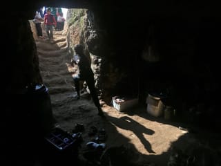 Photos: Life inside an underground refugee shelter in Idlib