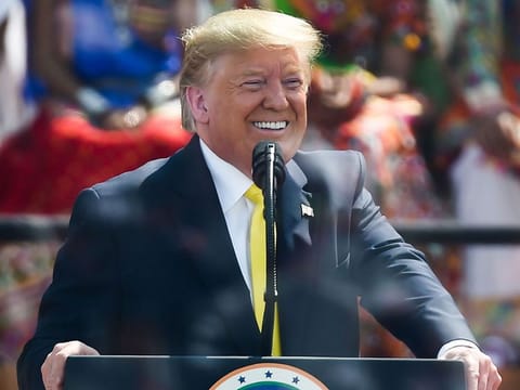 US President Donald Trump  