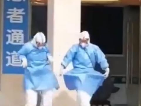 Screengrab of the video
