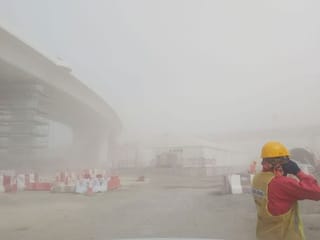 Photos: Gulf News readers share images of sandstorm across the emirates 
