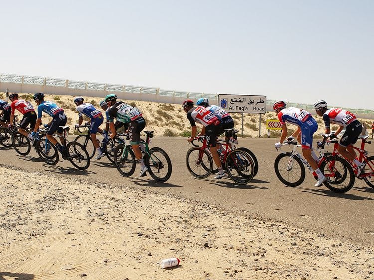The UAE Tour has been cancelled due to the outbreak of coronavirus