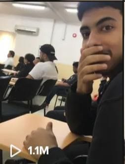 Ameer Elsayed Hashem blurts out his best Sinatra rendition mid-lesson