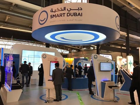 Dubai Chamber showcases its smart services at Smart Cities exhibition in Barcelona.